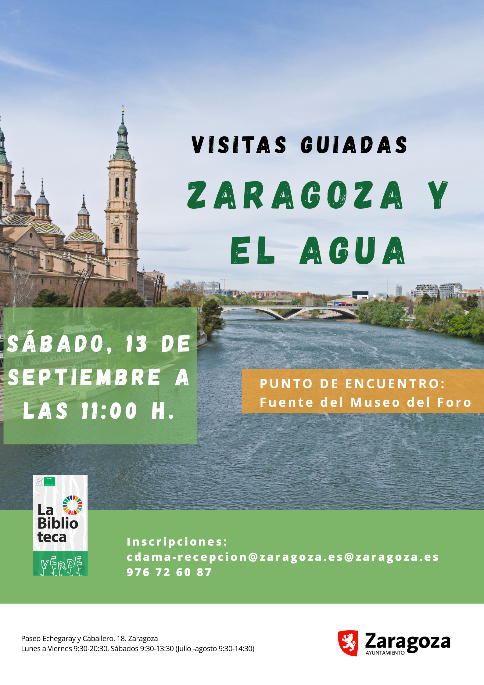 13SEP Visita Zaragoza y el agua